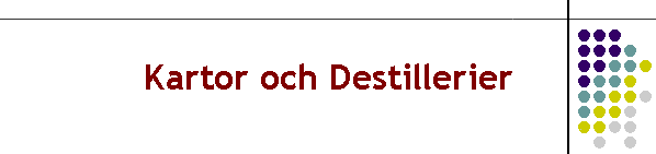 Kartor och Destillerier